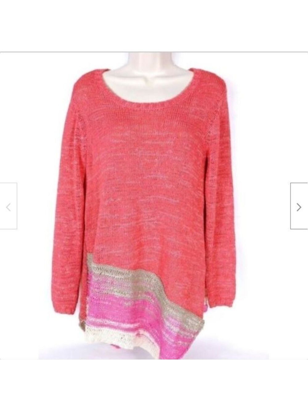 Soft Surroundings Petite Small Crew Neck Sweater